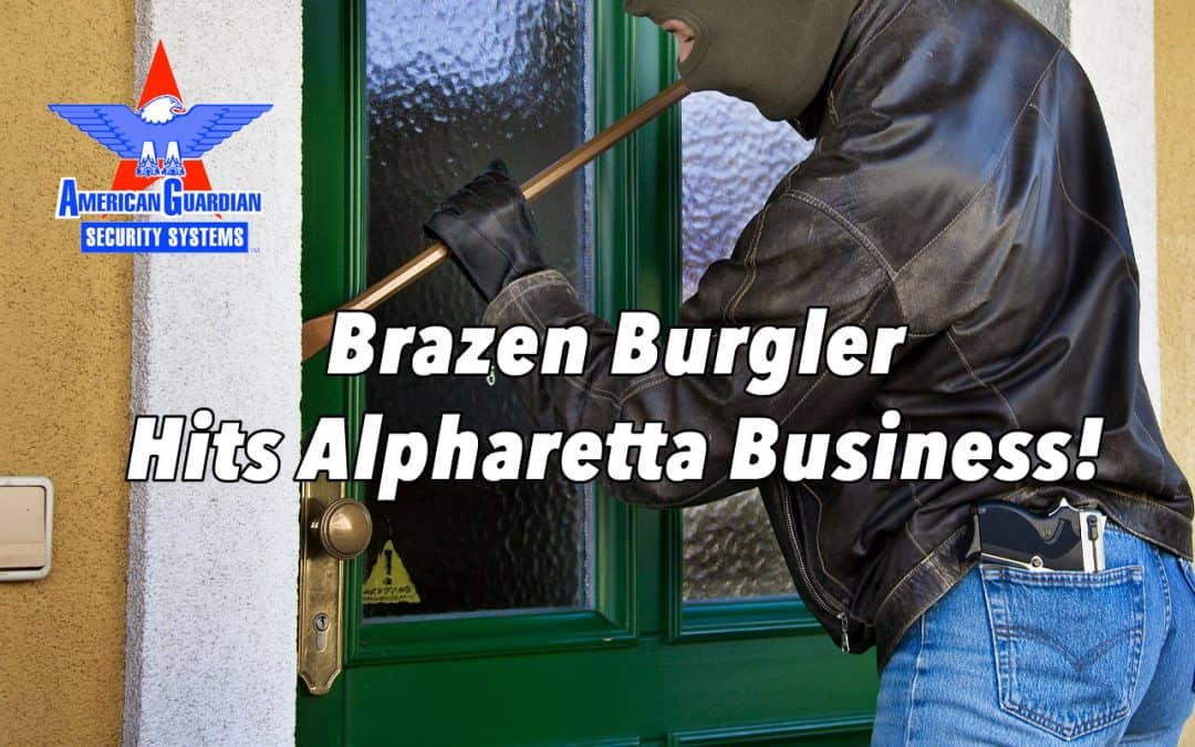 Brazen Burglar Steals Thousands Of Dollars From Alpharetta Business